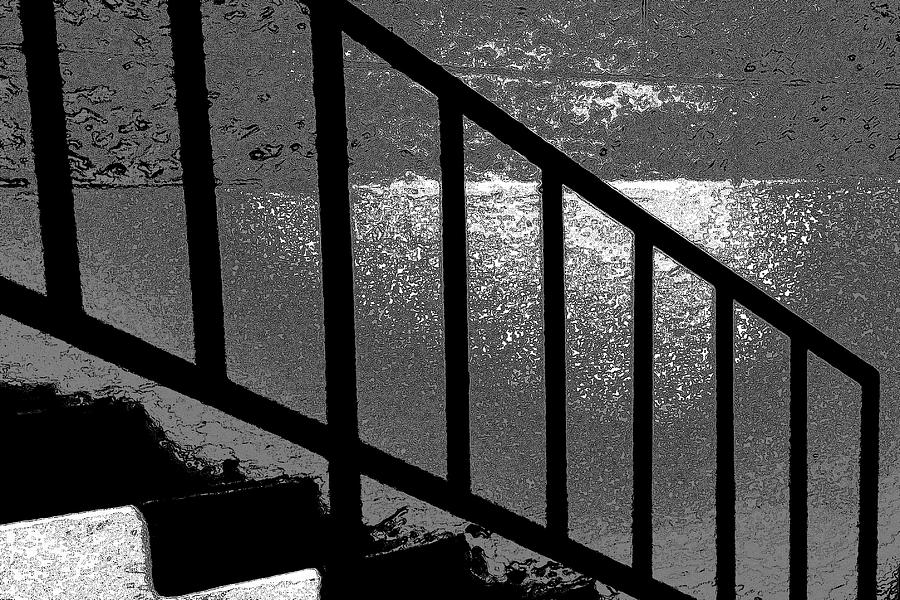 Abstract Photograph - Stairs #1 by Lenore Senior