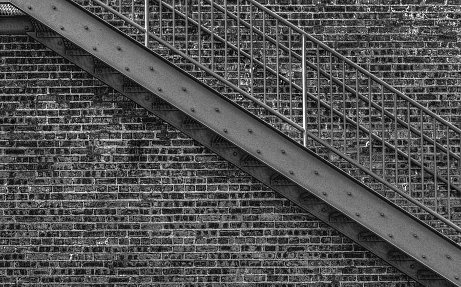 Stairs #1 Photograph by Roger Passman