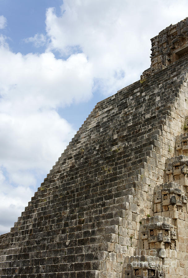 STAIRWAY TO HEAVEN Uxmal Mexico #1 Photograph by John  Mitchell