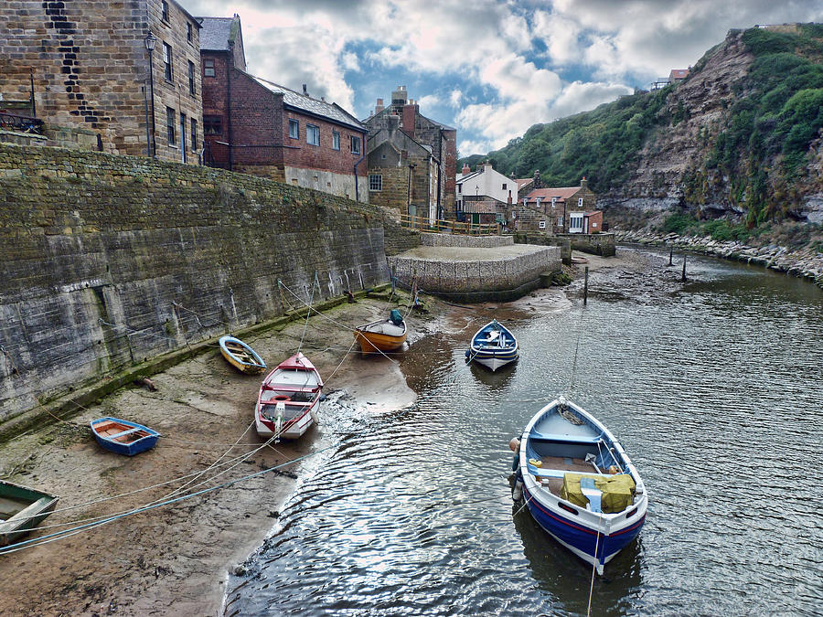 Staithes North Yorkshire #1 Photograph by Lynn Bolt