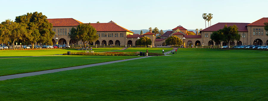 Architecture Photograph - Stanford University Campus, Palo Alto #1 by Panoramic Images