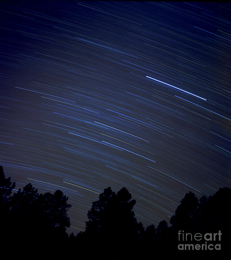 Star Trails #1 Photograph by John Chumack