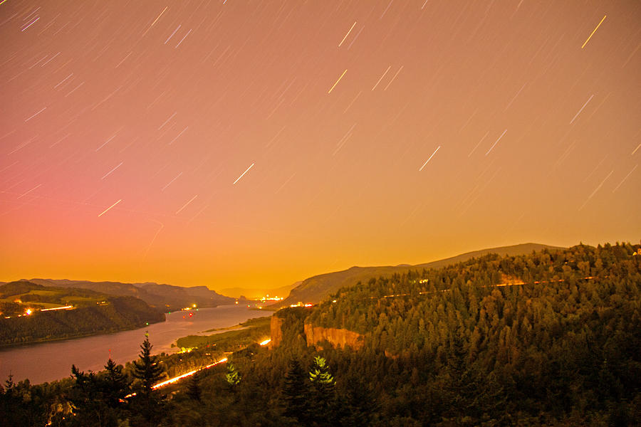 Stars over the Columbia #1 Photograph by Kunal Mehra