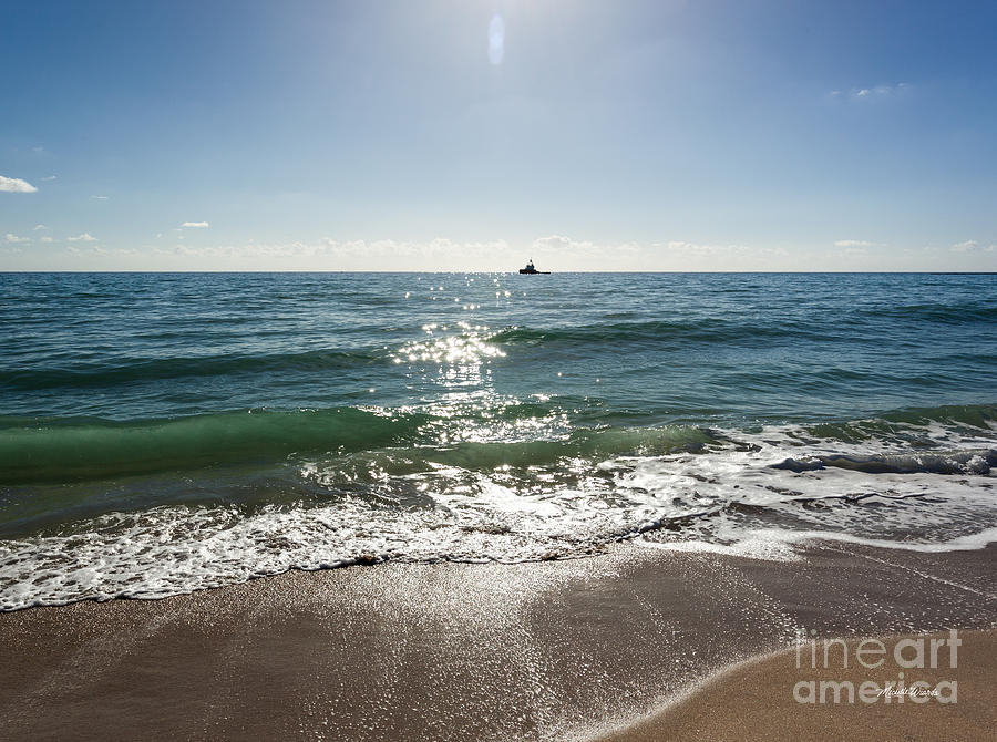 Beach Photograph - Starshine #1 by Michelle Constantine