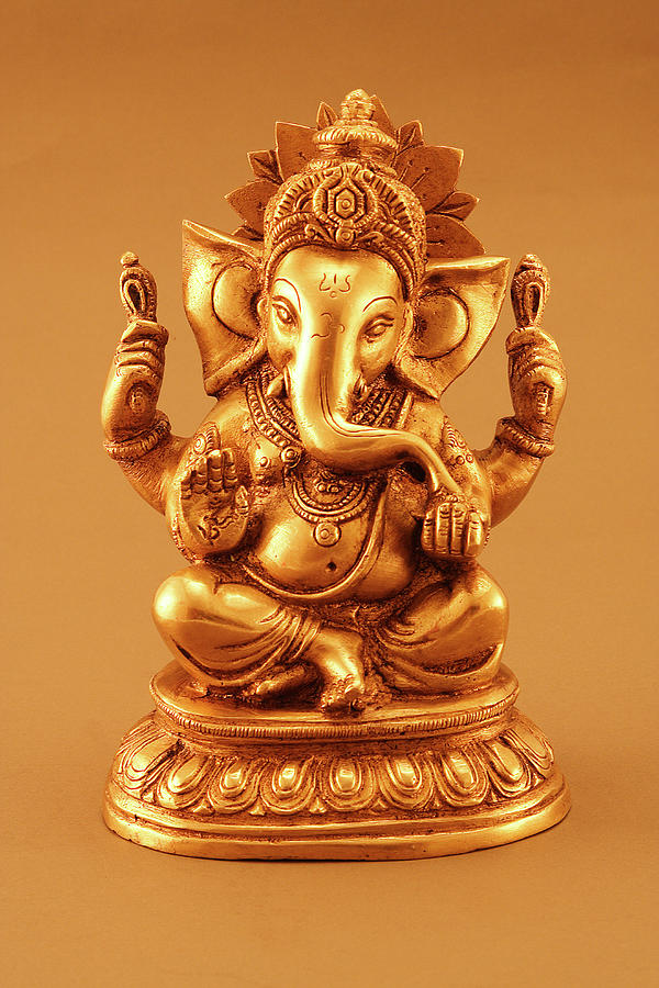 Statue Of Lord Ganesh #1 Photograph by Visage