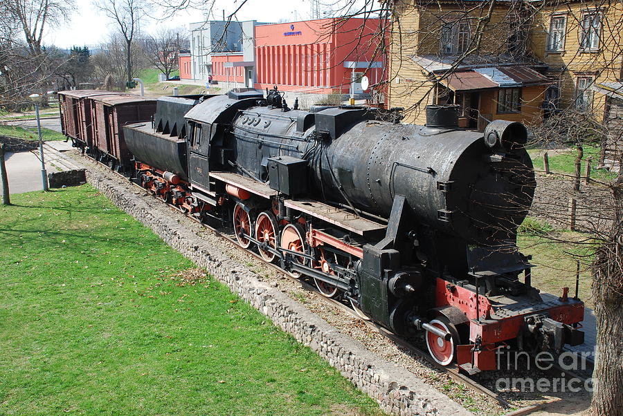 Steam Engine Photograph by Oleg Konin