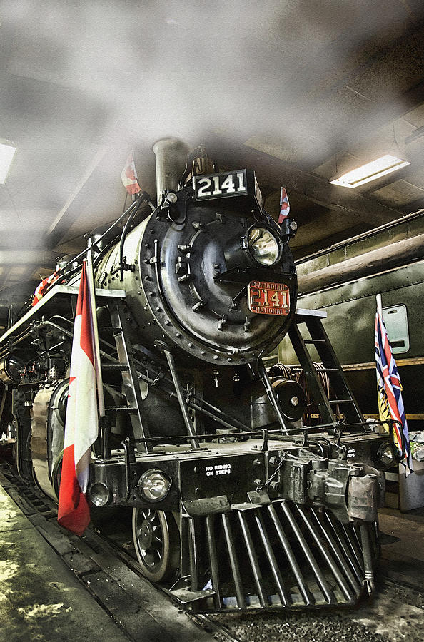 Steam Locomotive 2141 #1 Photograph by Theresa Tahara