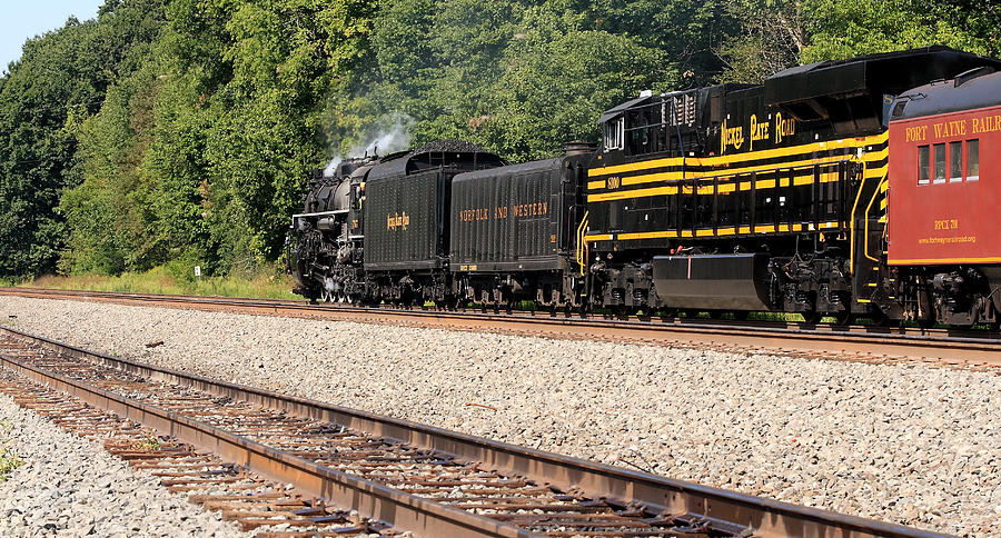 Steam Locomotive 765 #1 Photograph by David Dufresne