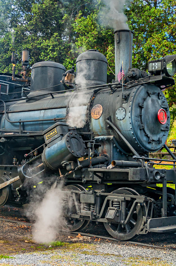 Transportation Photograph - Steam Power #1 by Steve Harrington