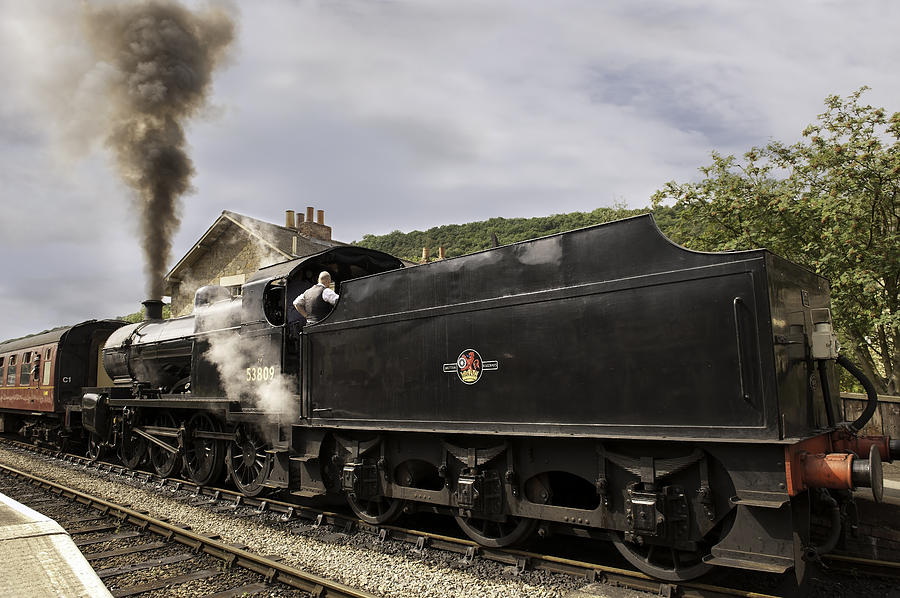 Steam Train #1 Photograph by Gouzel -
