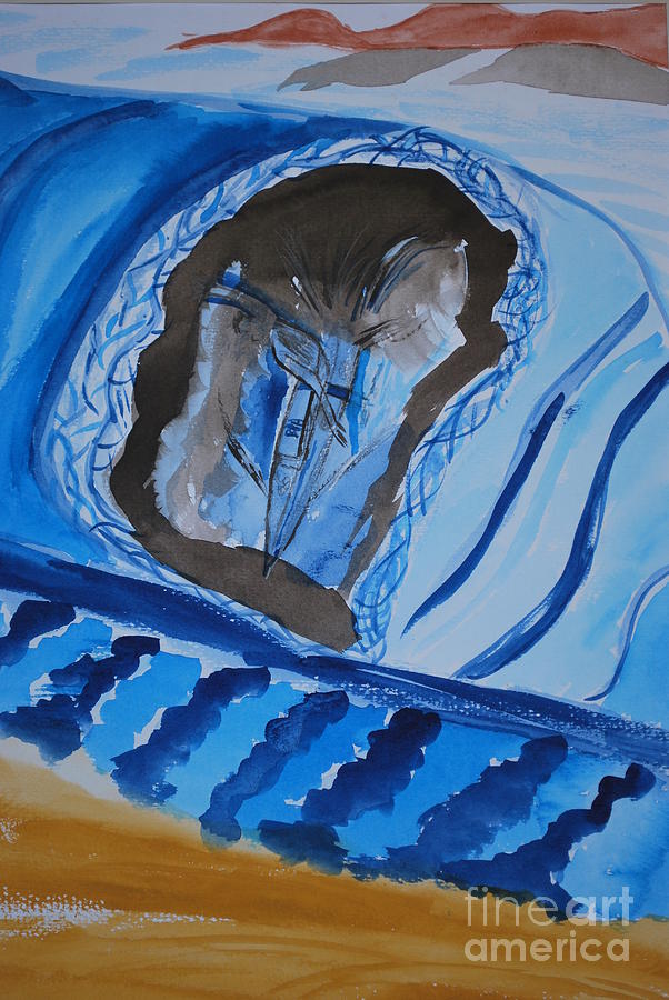 Steep #1 Painting by Douglas Friedman