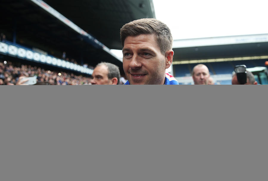 Steven Gerrard is Unveiled as the New Manager at Rangers #1 Photograph by Ian MacNicol