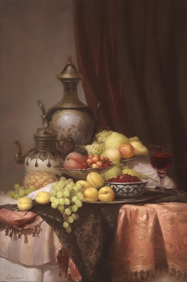 Still life Painting by Dmitry Sevryukov - Fine Art America