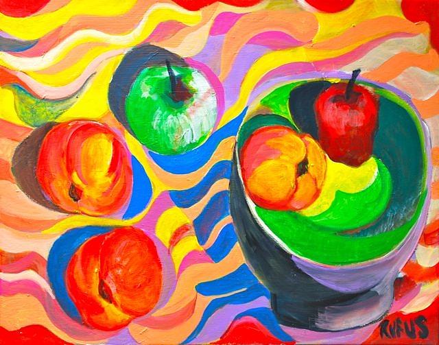 Fruit Painting - Still Life 1 by Rufus Norman Fruit Painting - Still Life 1 by Rufus Norman