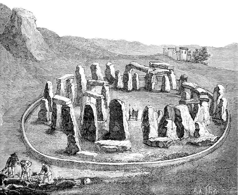 Stonehenge, Prehistoric Monument #1 Photograph by British Library