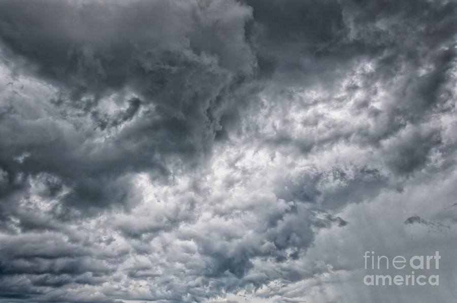 Nature Photograph - Storm clouds #1 by Antony McAulay