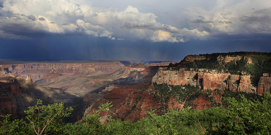 Storm Over Canyon #1 Photograph by Joseph G Holland
