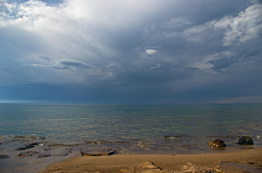 Storm Over Lake Superior #1 Photograph by Gary McCormick