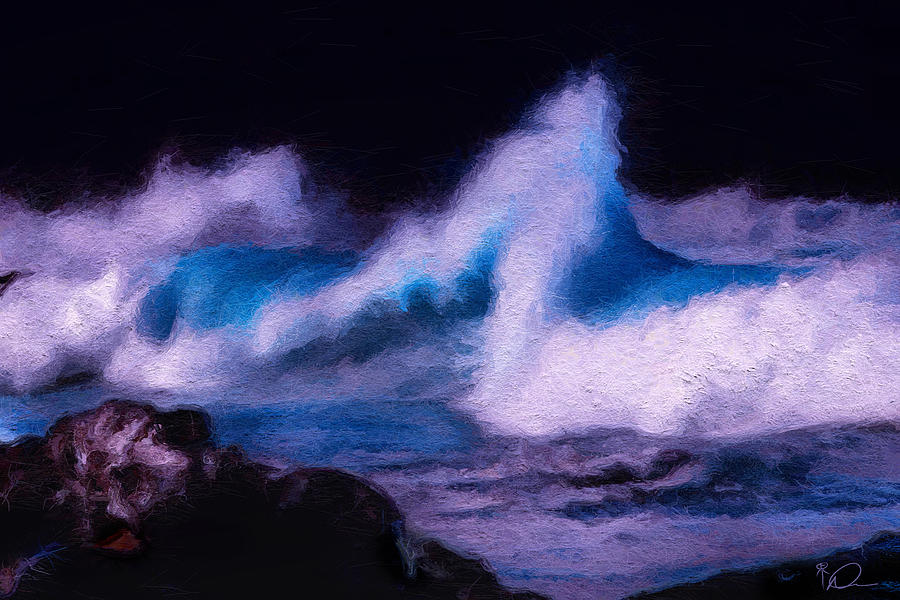 Storm Surge Digital Art - Storm Surge #1 by David Derr