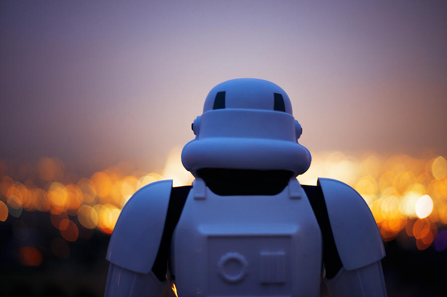 Star Wars Photograph - Storm Trooper #2 by Dustin LeFevre