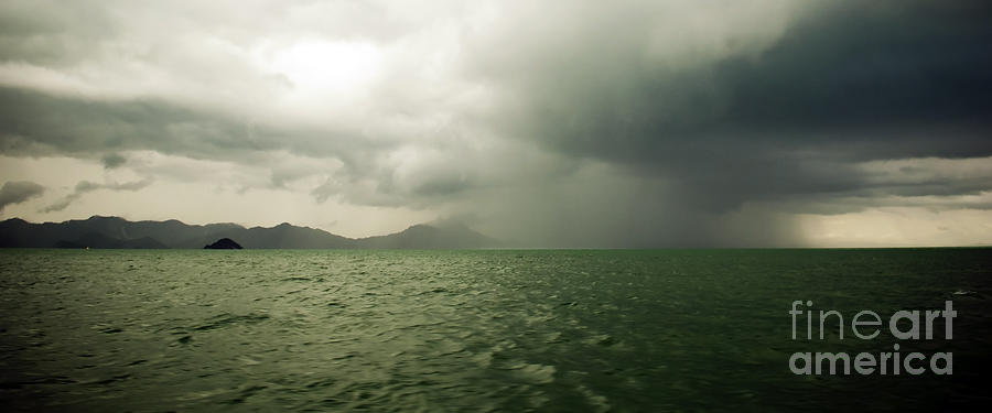 Nature Photograph - Stormy Seas #1 by THP Creative