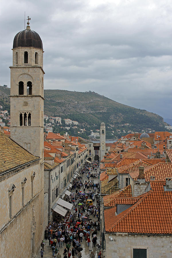 Stradun Dubrovnik #1 Photograph by Tony Murtagh