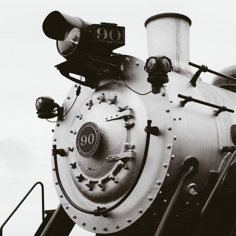 Strasburg Rail Road Engine no.90 Great Western Railway 90 #1 Pyrography by Sharif Rizal