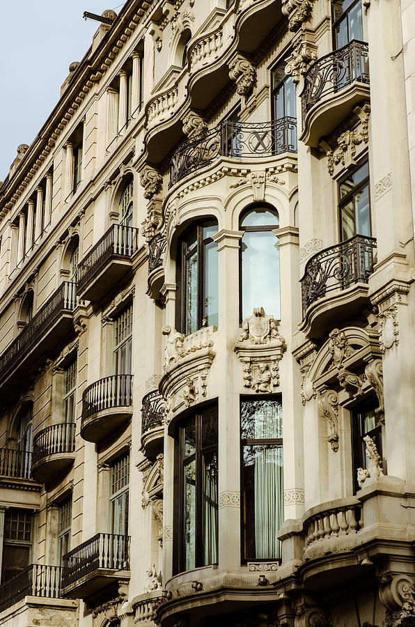 Streets of Barcelona #1 Photograph by AM FineArtPrints
