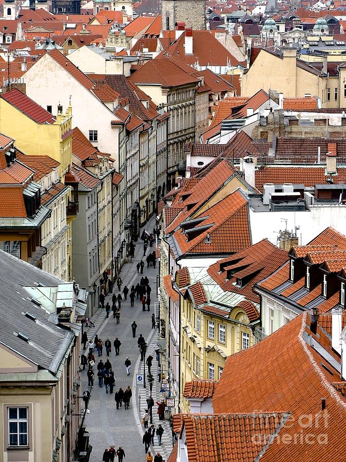 Streets of Prague #1 Photograph by Don Kenworthy