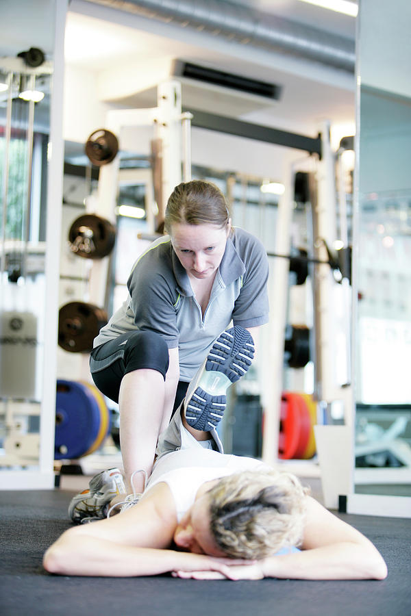 Stretching Exercises #1 Photograph by Science Photo Library Stretching Exercises #1 Photograph by Science Photo Library