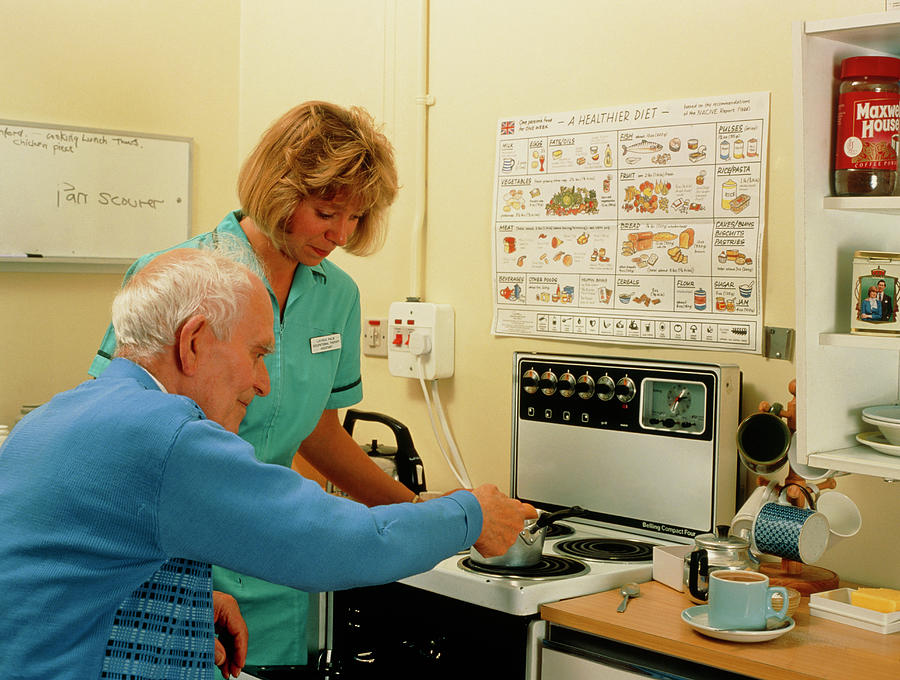 Stroke Patient Therapy #1 Photograph by Hattie Young/science Photo Library