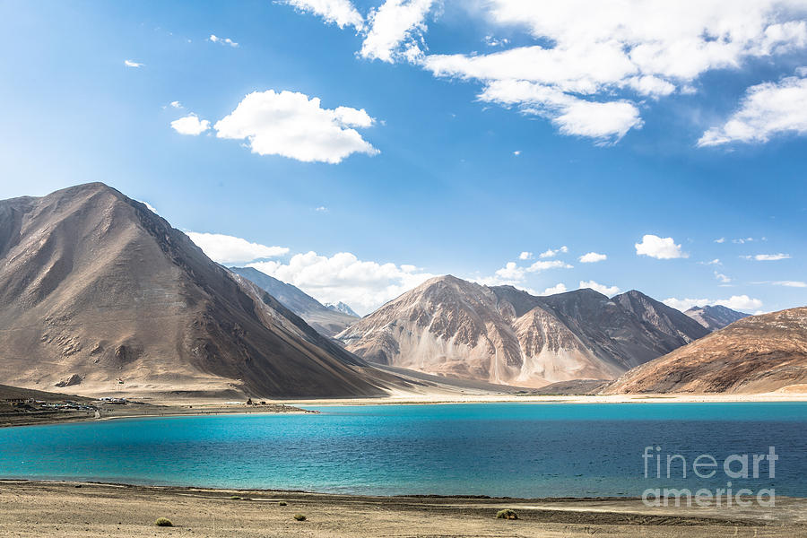 Stunning Pangong lake in Ladakh #1 Photograph by Didier Marti