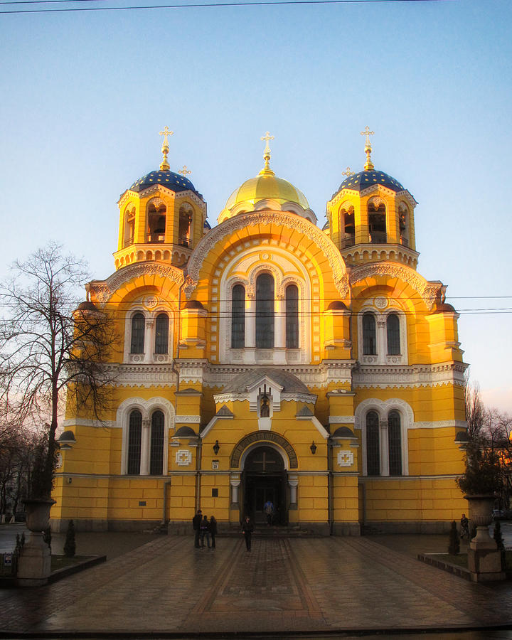 Architecture Photograph - St.Vladimirs Cathedral #2 by Brian Orlovich