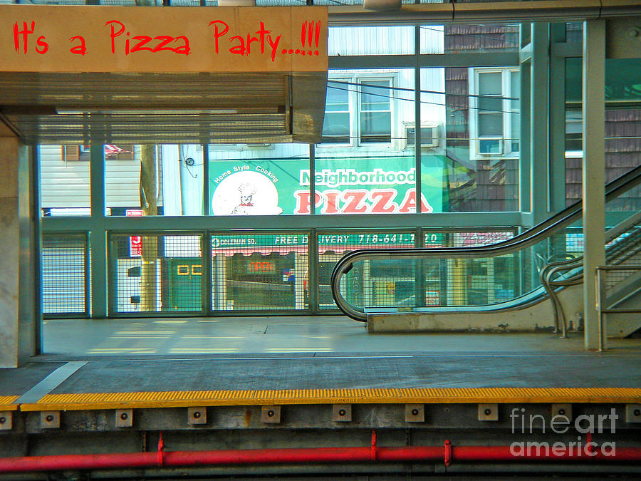 Subway Pizza #1 Photograph by Phillip Allen