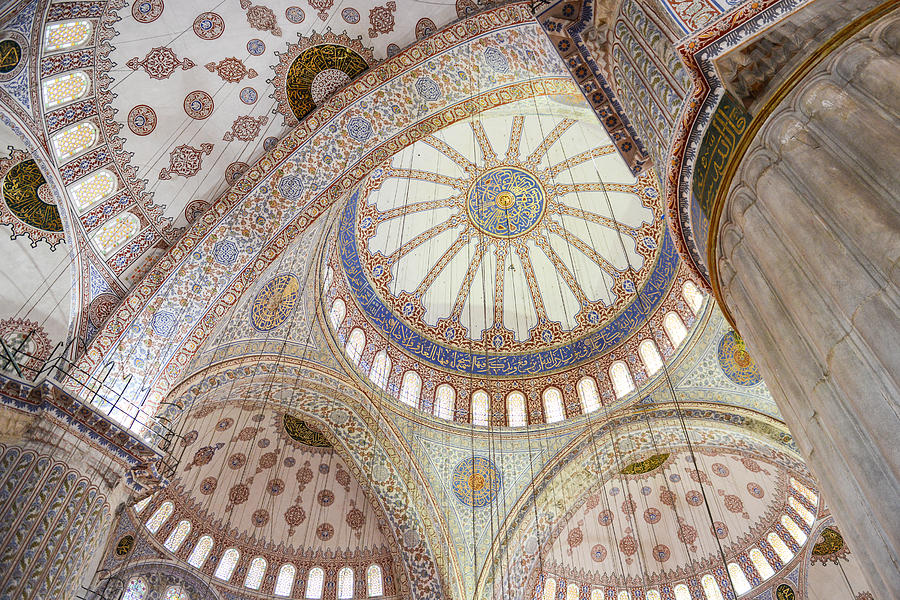 Sultanahmet Mosque #1 Photograph by Brandon Bourdages