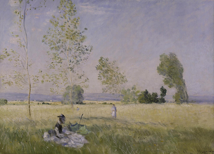 Summer #1 Painting by Claude Monet