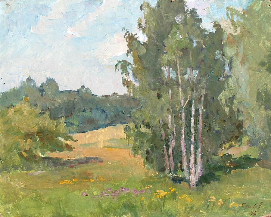 Summer Painting - Summer Day #1 by Alexander Stolbov