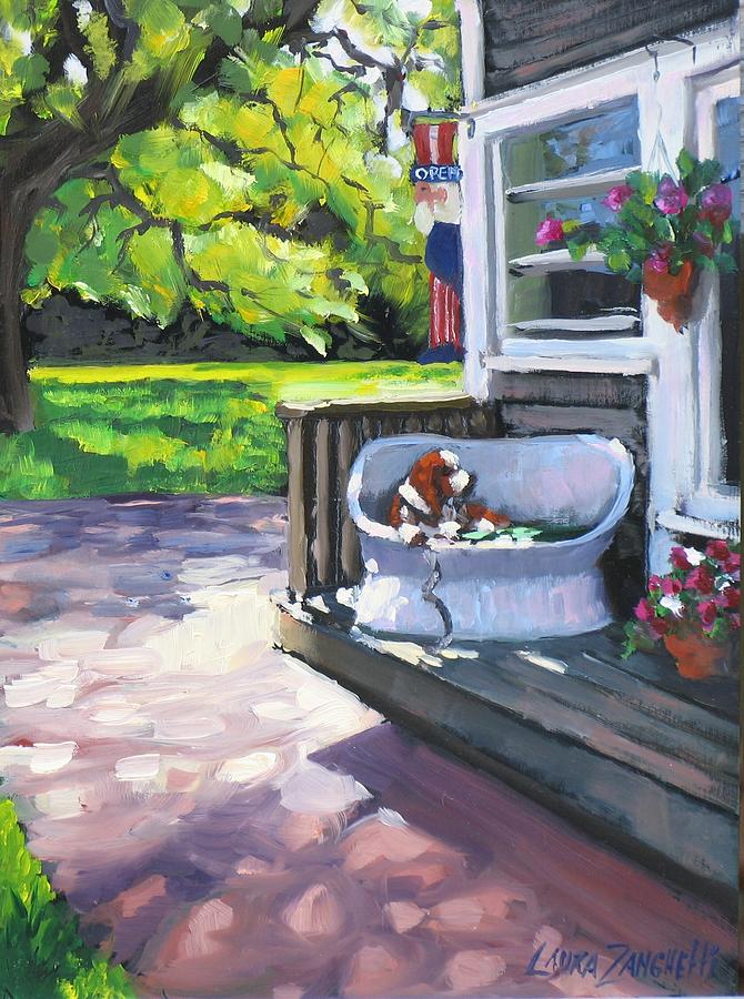 Summer Day on the Cape #1 Painting by Laura Lee Zanghetti