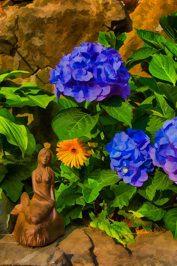 Summer flower garden #2 Photograph by Jeff Folger