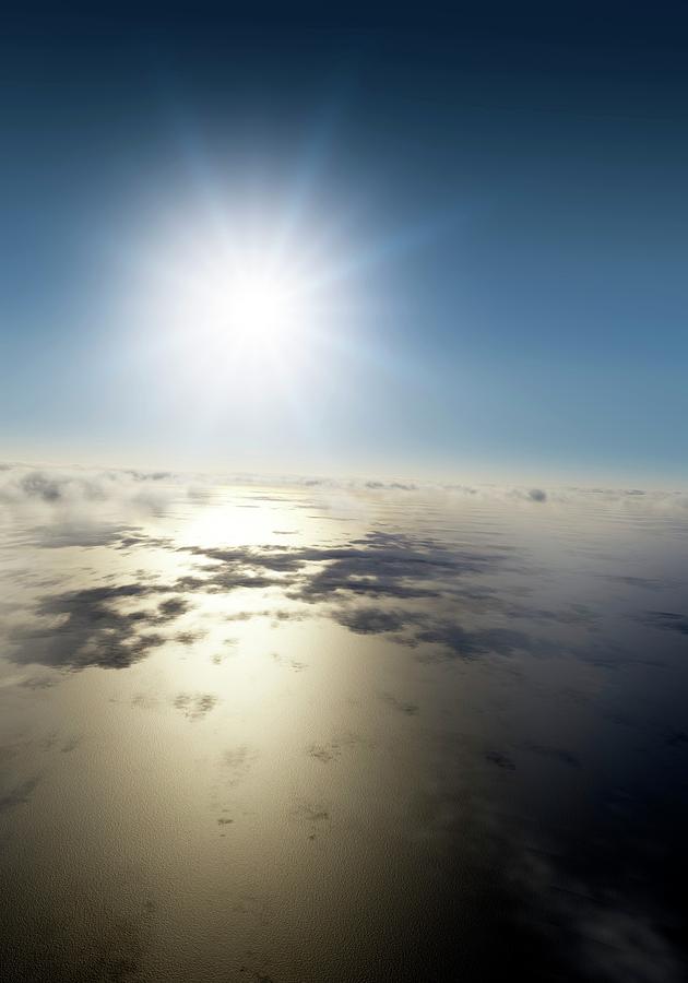 Sun Over The Earth #1 Photograph by Detlev Van Ravenswaay
