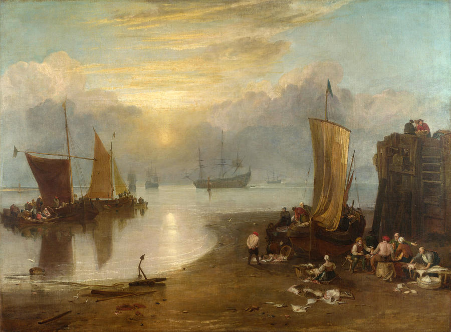 Sun Rising through Vapour #3 Painting by Joseph Mallord William Turner