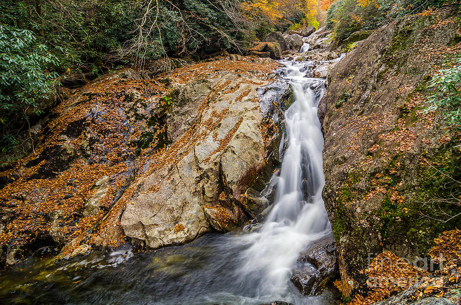 Sunburst Falls #2 Photograph by Anthony Heflin