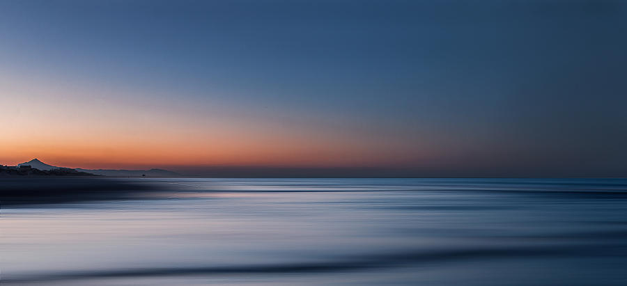 Beach Photograph - Sundown #1 by Herbert Seiffert
