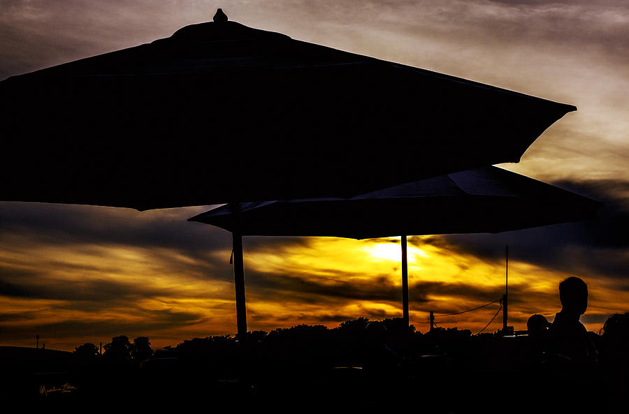 Sundown Silhouette #2 Photograph by Madeline Ellis