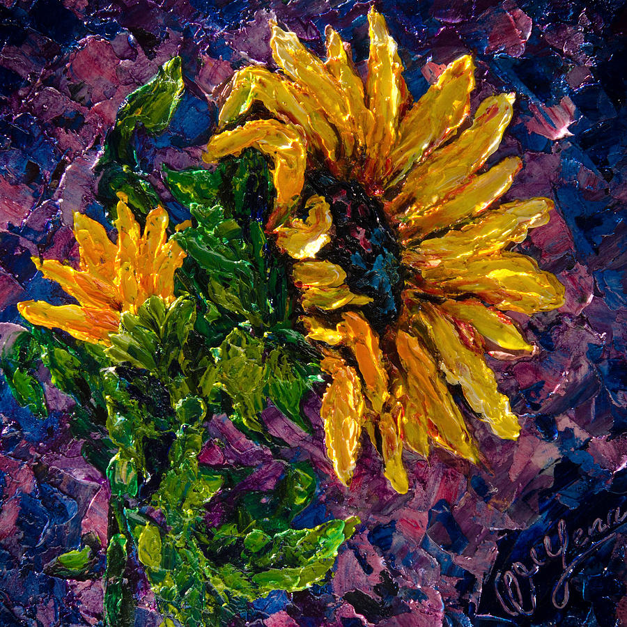 Sunflower Painting - Sunflower Fine Art Print