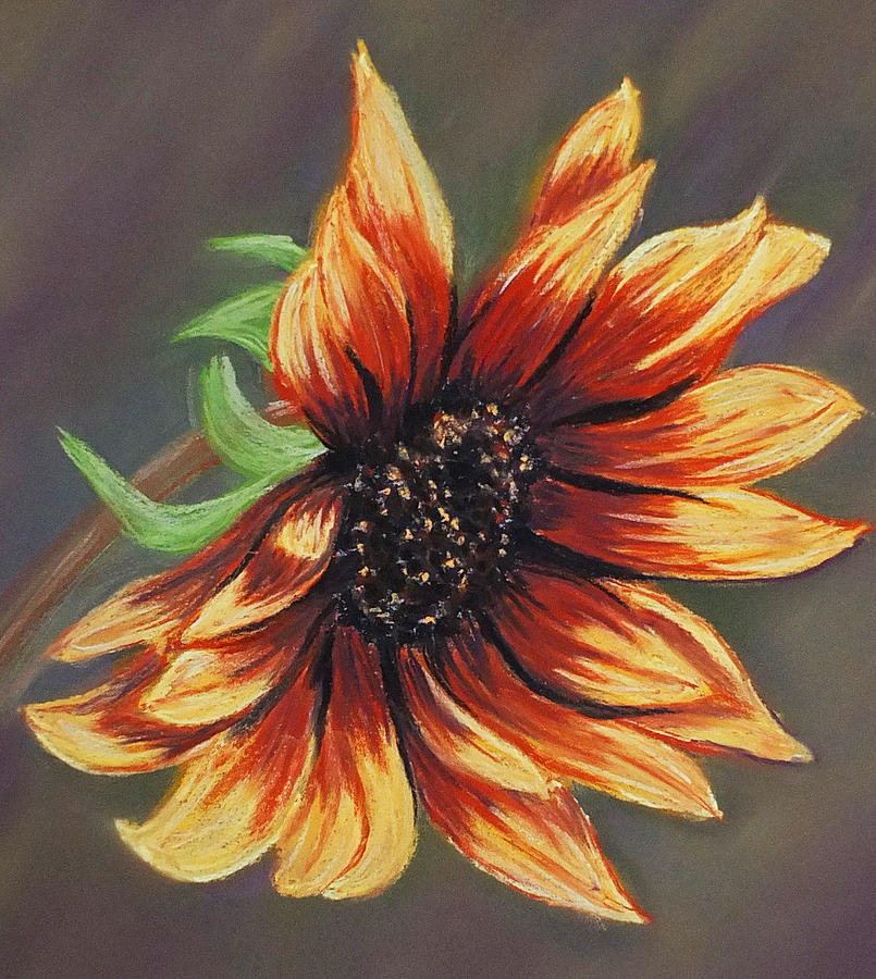 Sunflower Painting - Sunflower #1 by Sarah Dowson
