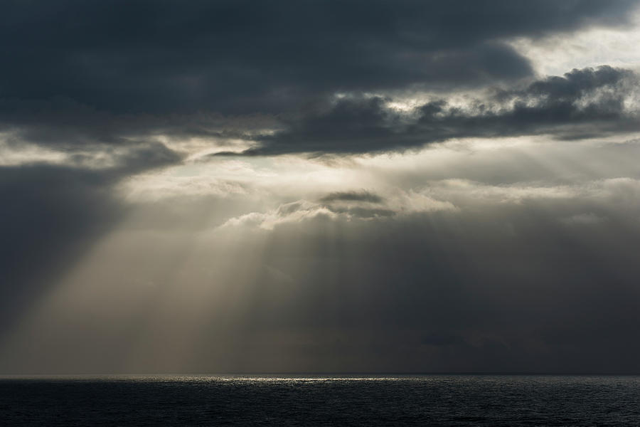 Sunlight Breaks Through The Clouds Photograph by Robert L. Potts - Fine ...