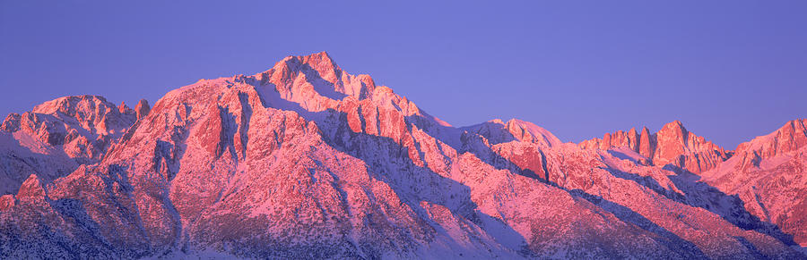 Mountain Photograph - Sunrise At 14,494 Feet, Mount Whitney #1 by Panoramic Images