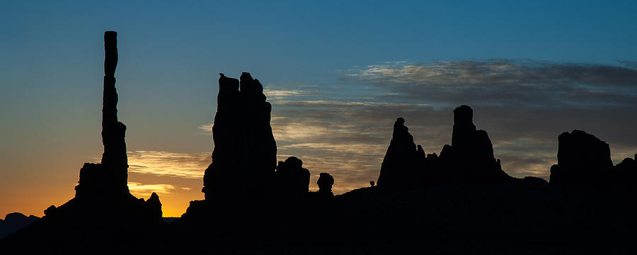 Sunrise at Totem Pole 2 Photograph by George Buxbaum