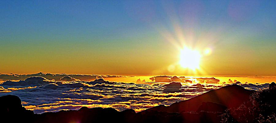 Sunrise Atop Haleakala #1 Photograph by Matt Helm